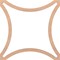 Ekena Millwork 23 38W x 23 38H x 14T Small Lilley Decorative Fretwork Wood Ceiling Panels, Maple CELW23X23X0250LEYMA - alternate 4